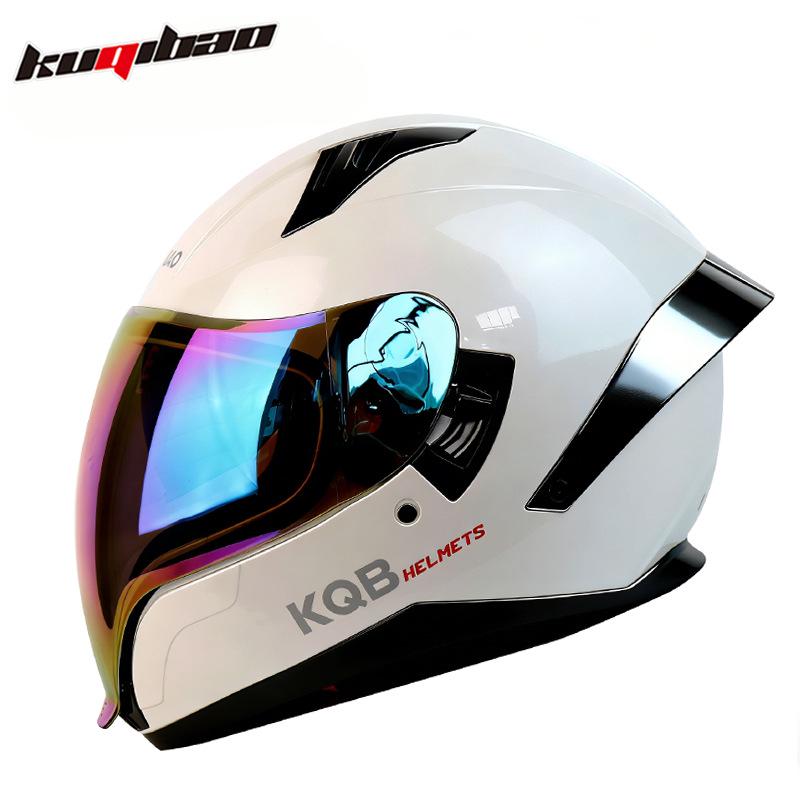 Cool Rider Bluetooth Full Face Motorcycle Helmet: Safe, Long Battery Life, Built-in Earphones, Wide View for Navigation