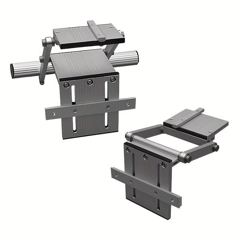 

1 комплект для направляющих рельсов дисковой пилы, регулировка подъема, прямой рез и стол для деревообработки, алюминиевый сплав, деревообрабатывающие инструменты белый