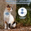 Pet Collar Silicone AirTag Cat Collar 22-30 cm Adjustable Dog Tracker with Bell Anti Loss Waterproof Reflective Kitten Collar