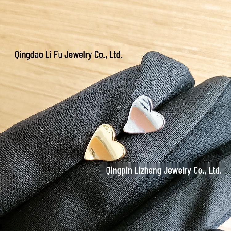 18K Gold Plated Zircon Hoop Earrings and Ear Cuffs with Sparkling Heart and Star Studs for Women