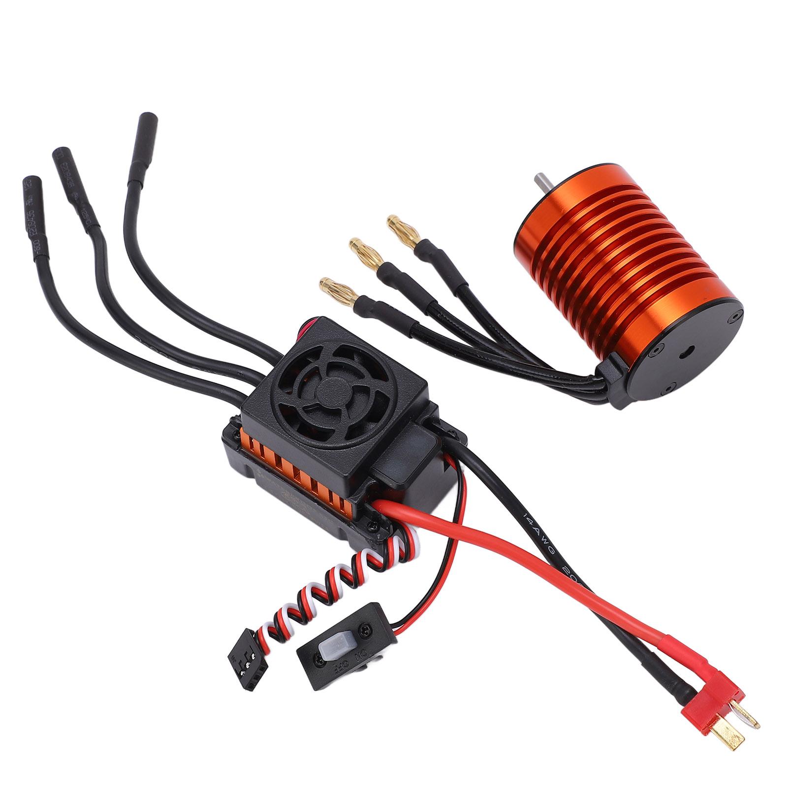 

F540 4370KV RC Безколекторний Двигун 60A ESC Водонепроникний Роз єм T-Plug Набір Двигун ESC для Всього 110