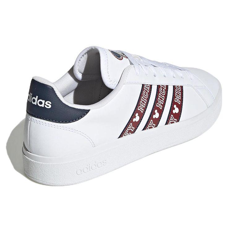 Adidas Neo Grand Court Base 2.0 Comfortable Durable Low-Top Sneakers Men Sneakers White GV9548