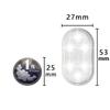 2PCS Car Roof Magnets Reading Lamp Touch LED Indoor Car Lighting Ceiling Lamp Magnet USB Car Interior Light Mini LED Light