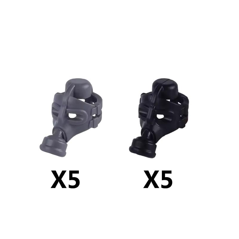 Military MOC Figure Building Blocks Explosion Proof Helmet Hat Gas Mask Kit SWAT Goggle Vest Belt Headset DIY Toy Gift K001