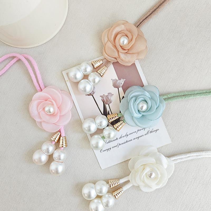 2pcs Elegant Curtain Tiebacks Floral-like Design, for Living Room, Bedroom, Wedding, Party Decor - Durable Polyester Curtain Accessories