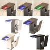 Led Bathroom Rgb Sink Mixer Tap Temperature Sense Waterfall Faucet Change Color