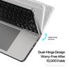 Fold Magnetic Keyboard Wireless Bluetooth Portable Touch Pad Notebook Computer Bracket Tablet Keyboard for Ipad Laptop Gift