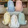 Schoolbag new schoolbag female primary and secondary school students backpack backpack cartoon niche design sense junior high school students backpack