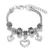 Multi Style Rhinestone 6 Color Beaded Bangle Lobster Buckle Adjustable Snake Chain Elephant Bracelet Pendant Woman Jewelry Gift