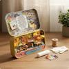Miniatur-Theaterbox-Modell Geschenkidee Bastel-Bausatz Handgefertigt Bauen Winziges Puppenhaus