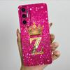 For Tecno Pova 3 6.9" Case Crown Letters Liquid SIlicone Soft TPU Phone Cases For Tecno Pova3 LF7n Camera Protection Back Cover