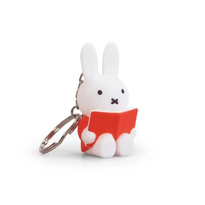 Miffy Reading Keyring Red