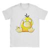 Unisex WoUnisex Psyduck Retro Artwork T Shirt Pokemoned 100 Cotton Clothes Fashion Short Sleeve Crew Neck Tee Shirt Unique TShirts