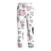 Men's Valentine's Day Printed Drawstring Long Pants Casual Pajamas