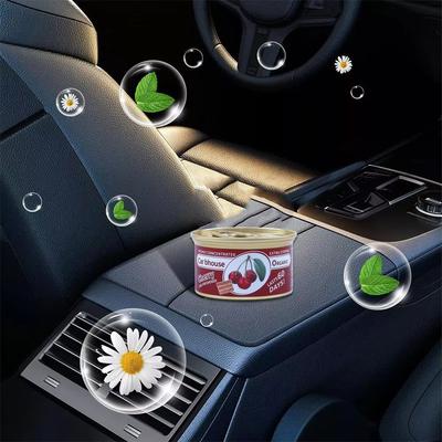 Car Interior Air Freshener Decorative Accessories Natural Aromatherapy  Long-LastingDeodorant Block Multi-functional Canned