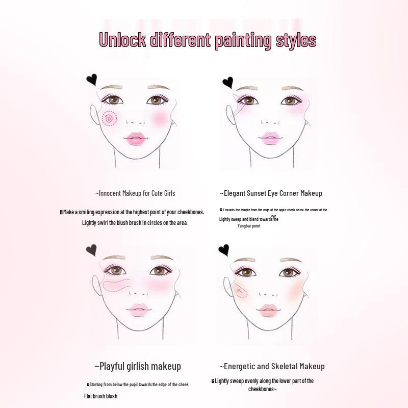 Keke Mood Clear Skin Cream Blush – Brightening, Plumping, Natural, Pigmented Color Vitality.