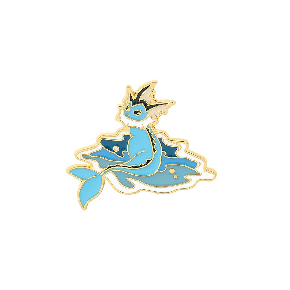 Spille Smaltate Eeveelution Eevee Anime, Spilla Metallica Cartoon, Distintivo Gioielli alla Moda, Accessorio per Vestiti Cappello Zaino Regali