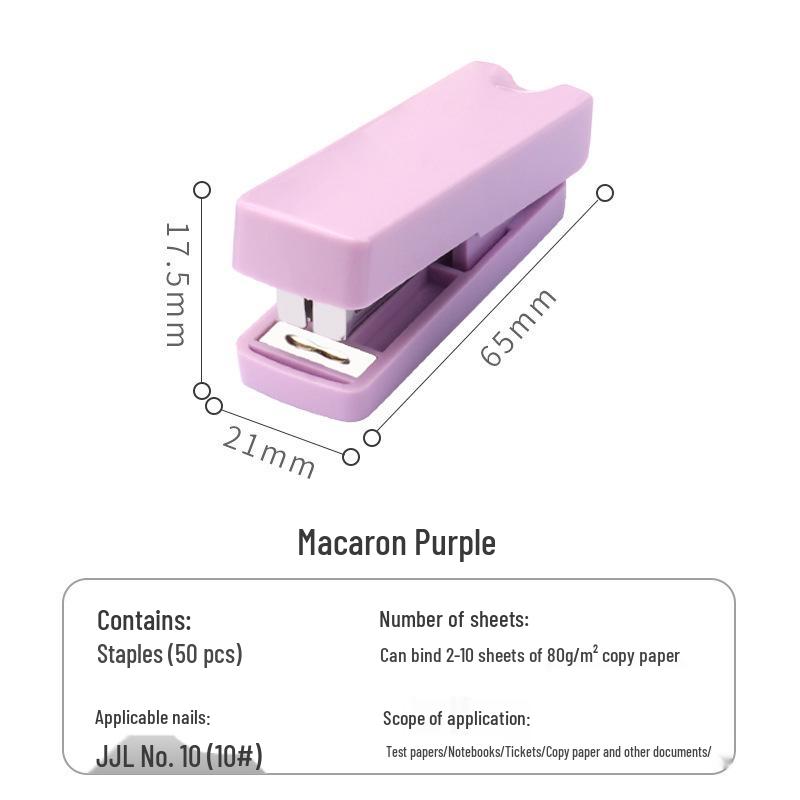Mini Portable Stapler & Remover for Students - Handheld Office Stapler