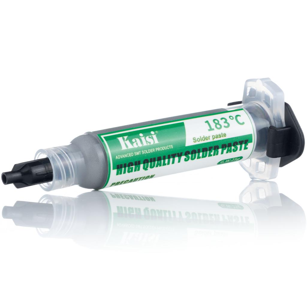 Flux 338 Soldering Kit + Liquid Tin 183°C + 2X Plunger, 2X Needle