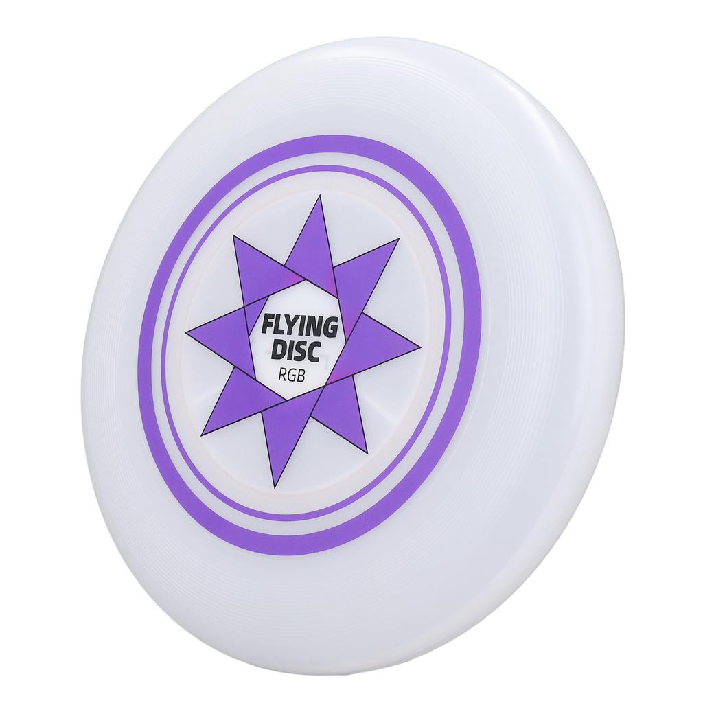 RGB LED Frisbee Stufenlos Dimmbar Timing 8 Schillernde Farbe Einzelne Farbmodi Frisbee Spielzeug