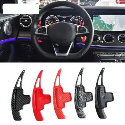 Auto Steering Wheel Rear Shift Paddle Car Shift Equipment Semi Automatic Clutch Red For Mercedes Benz A B E R M Class GLK GL SLK
