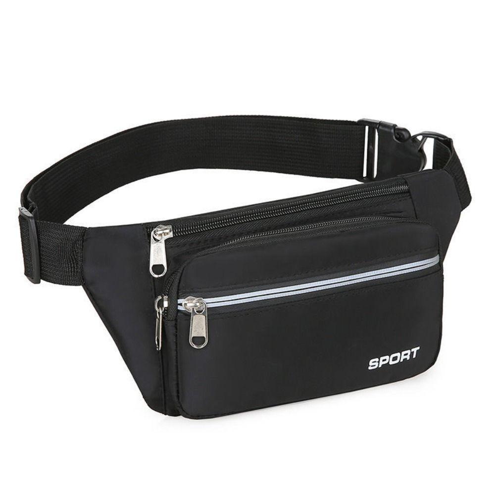 Anti Splash Sport Fanny Pack Large Capacity Mobile Waist Bag Walking Running Waist Bag  Women
