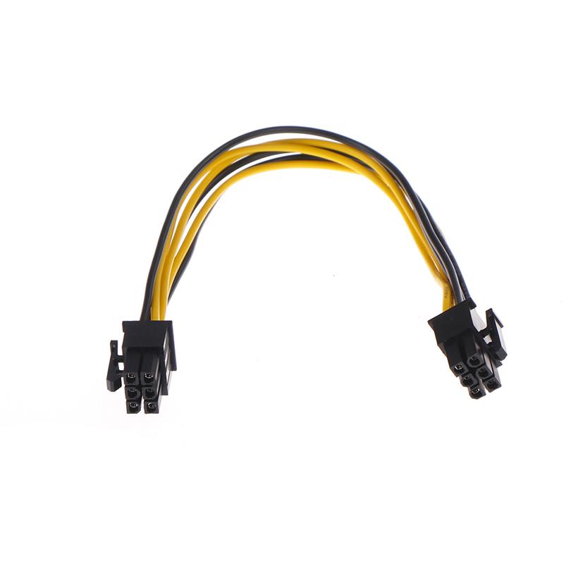 10pcs Mini 6-pin M to 6-pin PCI-E Video Card Power Cable for Apple Power Mac G5