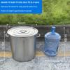 Jingdu Star Thickened Stainless Steel Multi-Purpose Bucket