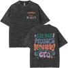 Vintage Washed Muscle Mommy Gym Rat Funny  Meme T Shirt Mens Women High Street Tshirt Aesthetic Fashion Oversized T Shirts