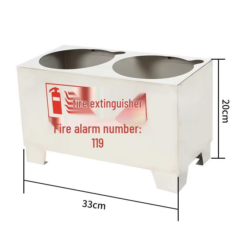 WEZHO Stainless Steel Fire Extinguisher Base Stand