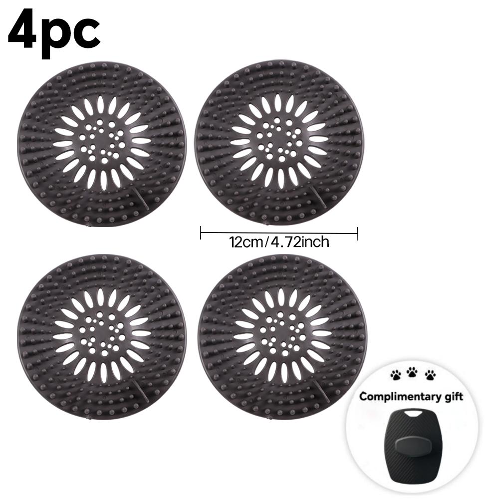 Silicone Drain Strainer Household Shower Floor Filter Sink Strainers Hair Catcher For Kitchen Bathroom Accessories