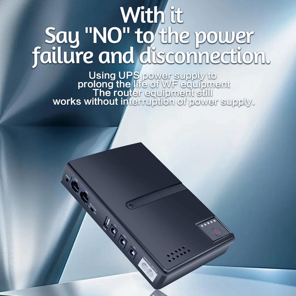 

DC1036P DC UPS Router Optical Cat UPS 5V9V12V 36W 10400mah DC UPS Emergency Power Supply Battery Backup for Router Optical Cat China Mainland