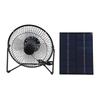 5.2W Solar Panel Solar Panel Fan Kit Outdoor Cooling 21*16.5cm Solar Panel Cooling Solution Easy Installation For Chicken Coops