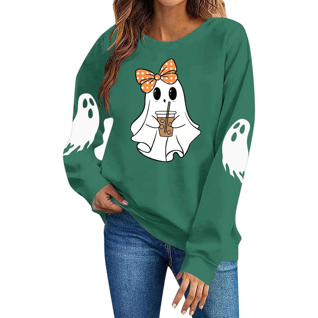 Women's Casual Halloween Hoodie Sweatshirt
