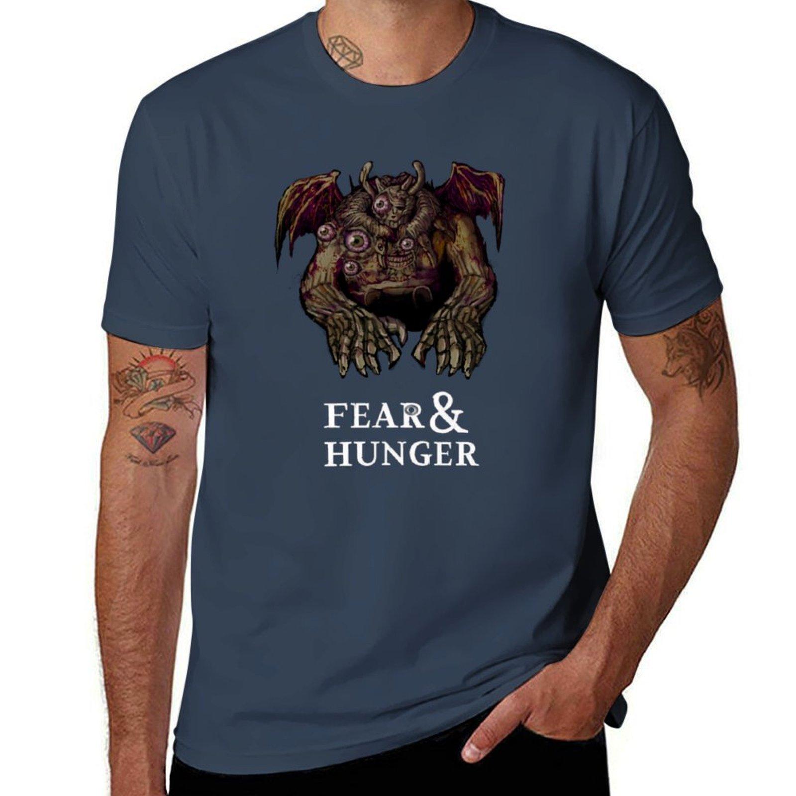 Fear And Hunger Tshirt Essential Solid Color Tshirt S