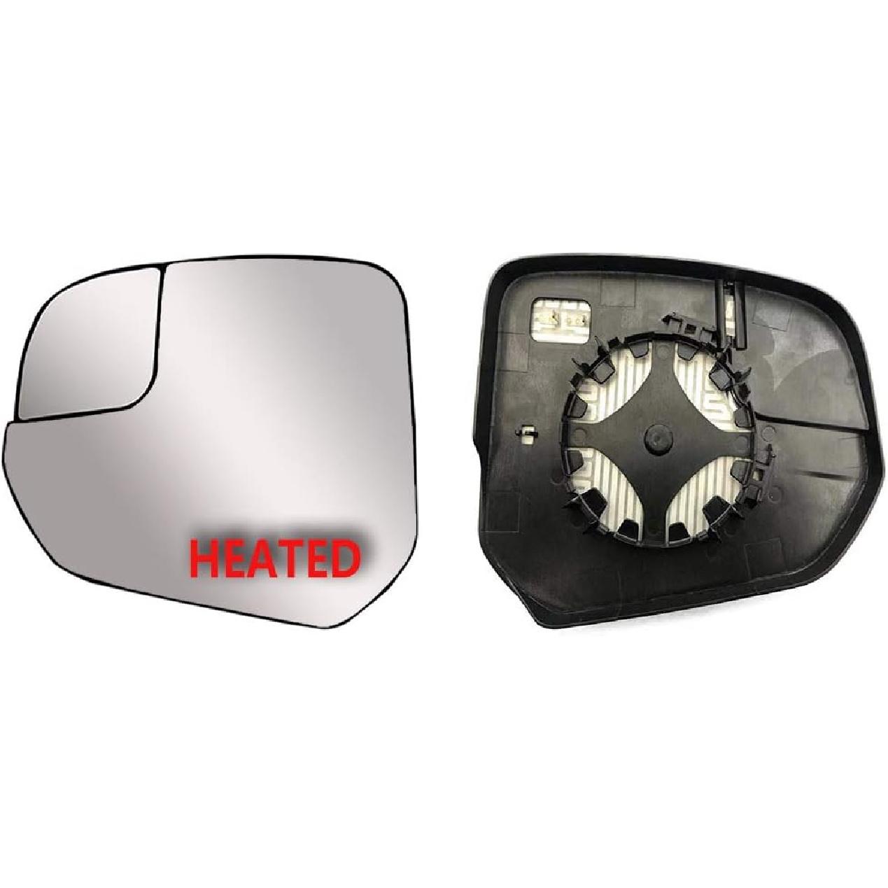

Passenger Right Side Replacement Mirror Glasses Small Housing With Heated And Plate Fit Ford Transit Connect XL,XLT and TITANIUM From 2014-onward Driver (LH) Side