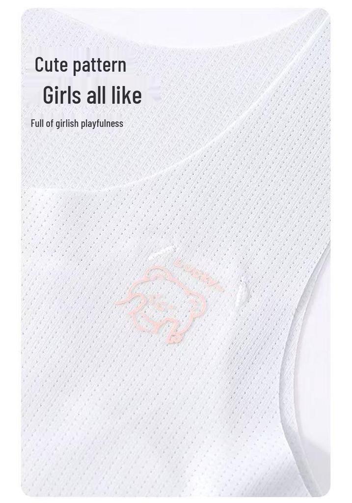 Tween Girls' Training Bra & Vest Set for Ages 10-14