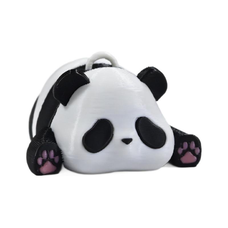 Creative Panda Ornament: Resin Flower Pot & Fish Tank Décor