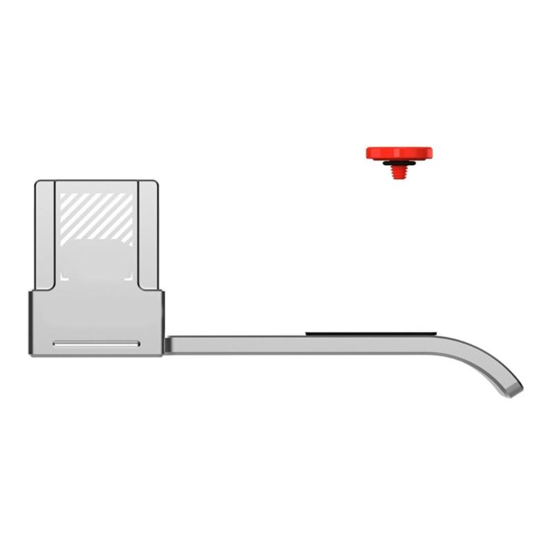 

Aluminum Alloy Thumb Up Hot Shoe Hand Grip for X-E5 For Improved Handling And Control серебряный