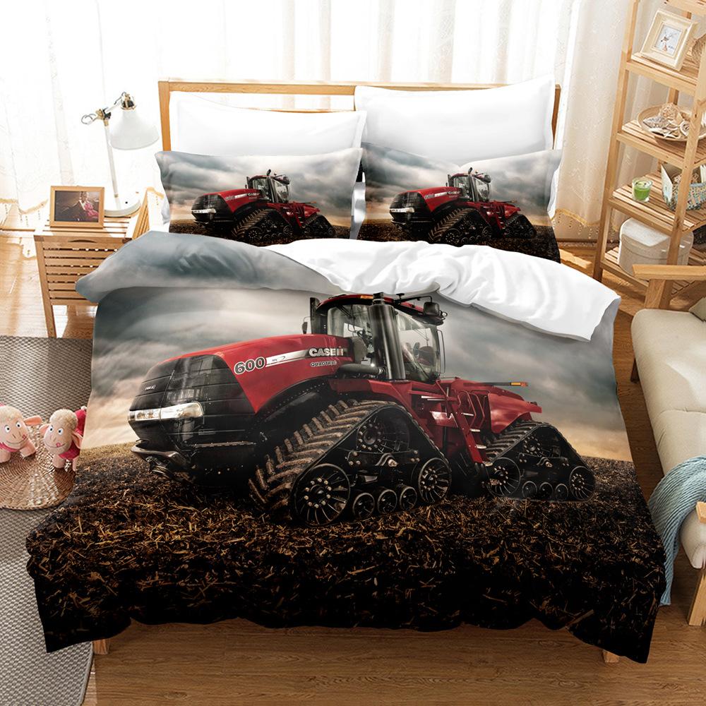Fashion Technology Printing, 3D Digital Printing, Bedding, Duvet Covers, Pillowcases, Three-piece Sets