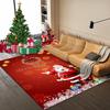 Christmas Decoration Home Living Room Carpet Cartoon Bedroom Bedside Children Non-slip Mat Large Area Sofa Easy Clean Cute Rugs