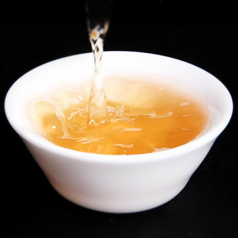 200g Top Pu-Erh Raw Tea Brick Bamboo Shoot Shell Spring Tea Slimming Green Tea