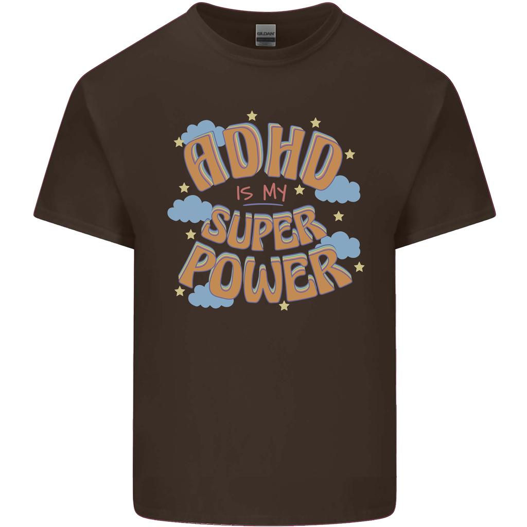 ADHD Is My Superpower Unisexs Light Cotton TShirt