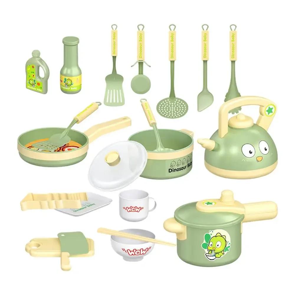 20pcs Children's Simulation Kitchen Utensils, Pretending To Cook Kitchen Utensils Accessories Set, Children's Puzzle Game