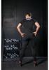 Men's Quick-Dry Outdoor Sports T-Shirt - Elastic, Tight-Fit, Short Sleeve for Running & Training.