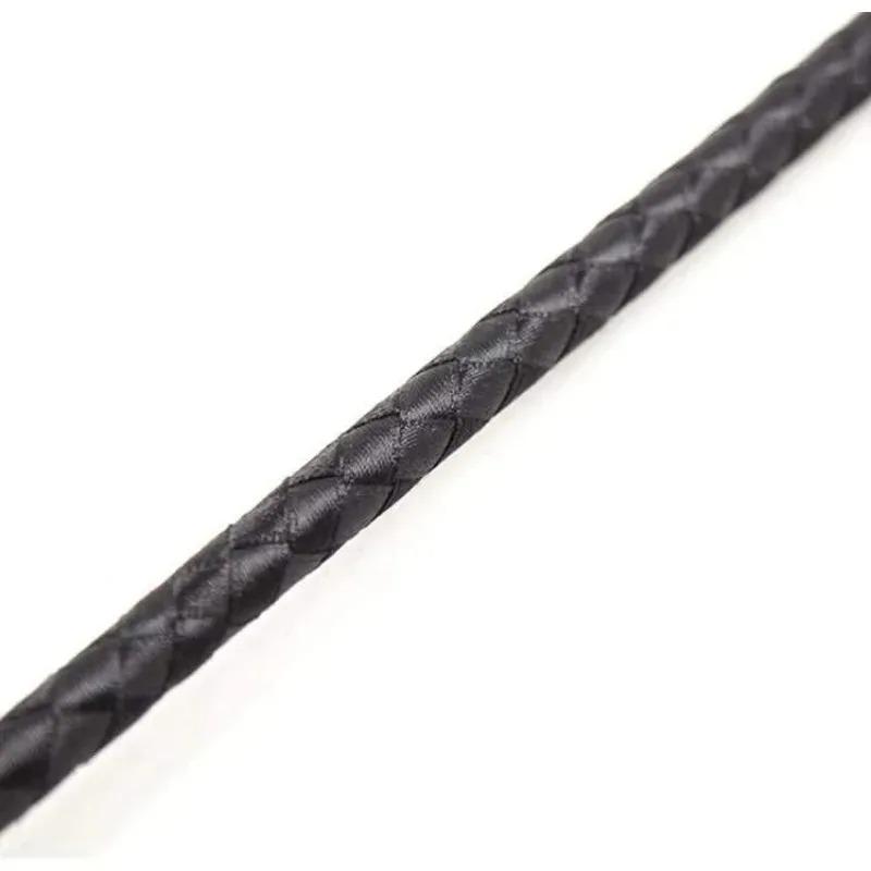 30CM Leather Equestrian Horseback Racing Riding Role Plays Trail Leather Horse Whip Riding Stage Performance Show New