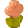 WAIT FLY Flower Shape Toothbrush Holder, Bathroom Decor-Pink-Tulip Toothbrush Holder