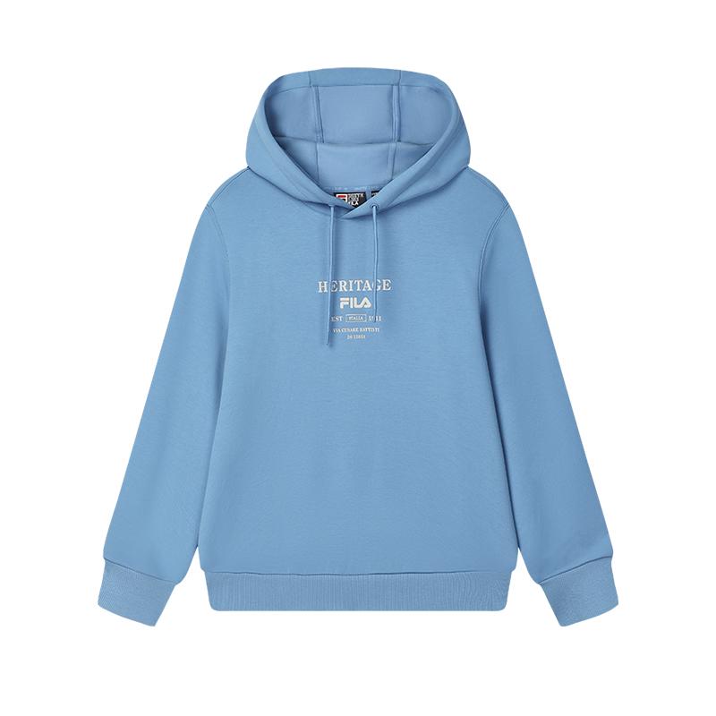 New FILA Sweatshirt Men's Gazing Sea Blue F11M448201FBU