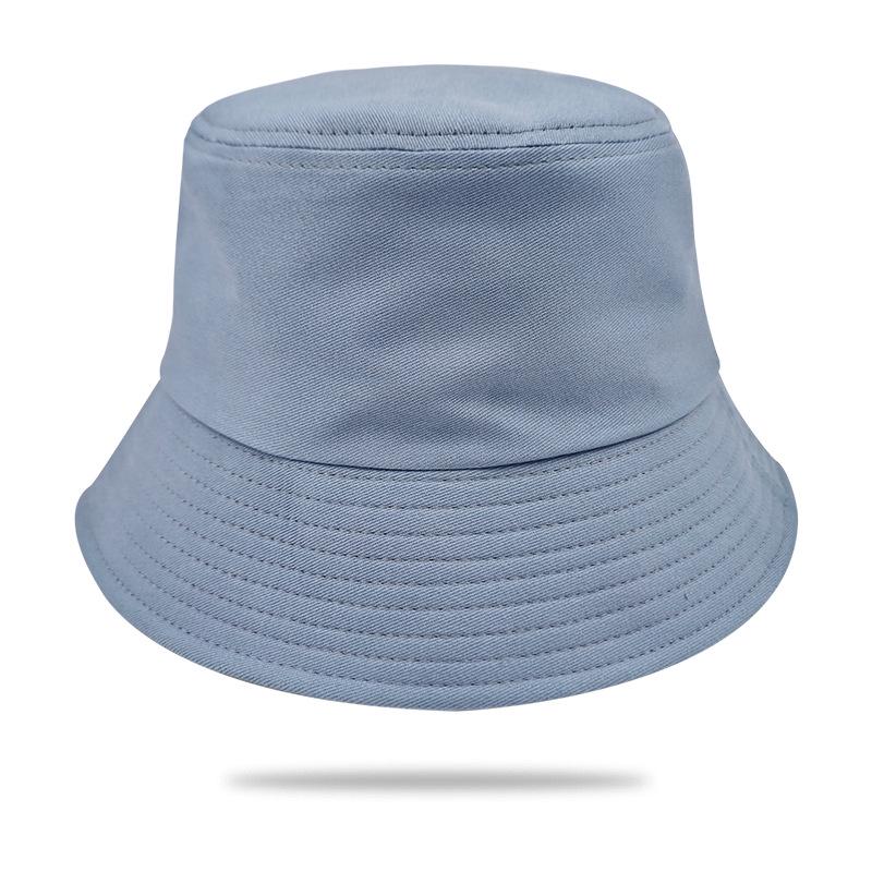 

Custom Cotton Fisherman Hat with Logo - Outdoor UV Protection Bucket Hat for Sun and Fishing. Adult (56~58CM) сланець синій колір