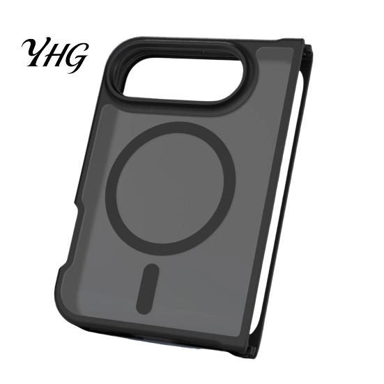 Anti Yellowing Phone Cover Magnetic Matte Case for iPhone 2026 New, Full Hinge Oxidation Material Protection, Not Military-Grade Drop Protection